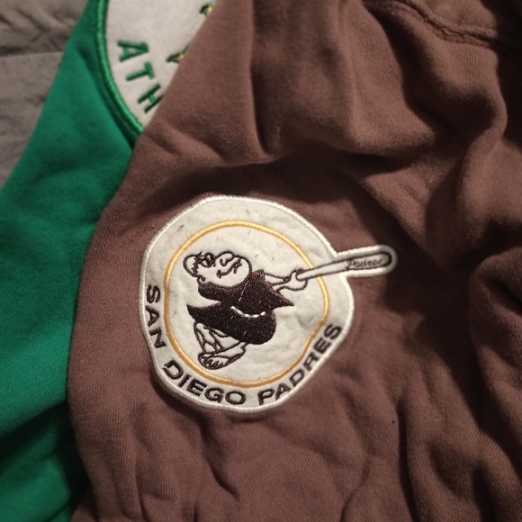 Mitchell and Ness zip up San Diego Padres hoodie - Picture 3 of 6